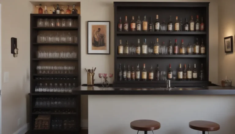 The Ultimate Guide to Stylish Home Bar Shelves