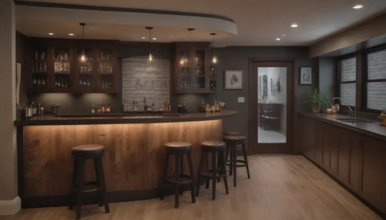 Elevate Your Home with 39 Stylish Basement Bar Ideas