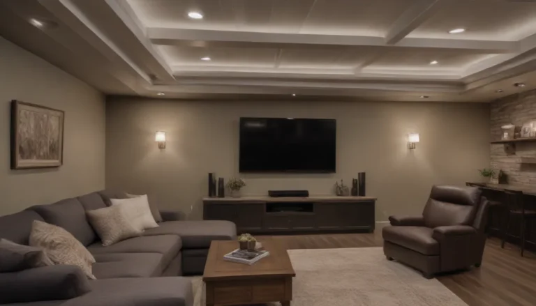 Elevate Your Basement Design: 25 Stylish Ceiling Ideas to Transform Your Space