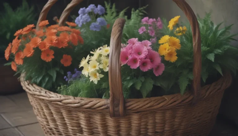 How to Successfully Grow Basket Flowers