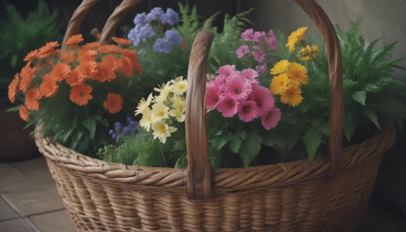 How to Successfully Grow Basket Flowers