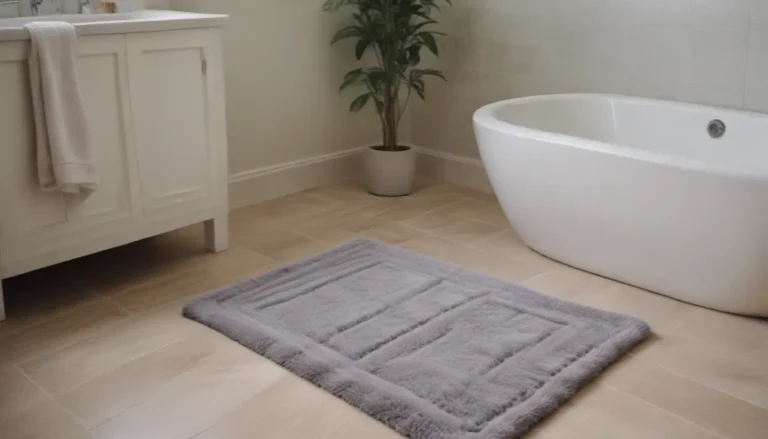 The Ultimate Guide to Choosing the Right Bath Mat Size for Your Bathroom