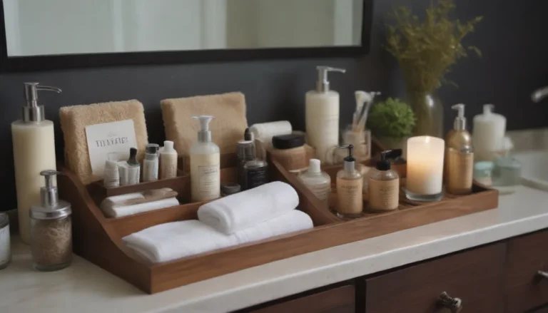 Transforming Your Bathroom Counter: 20 Organization Ideas and Tips