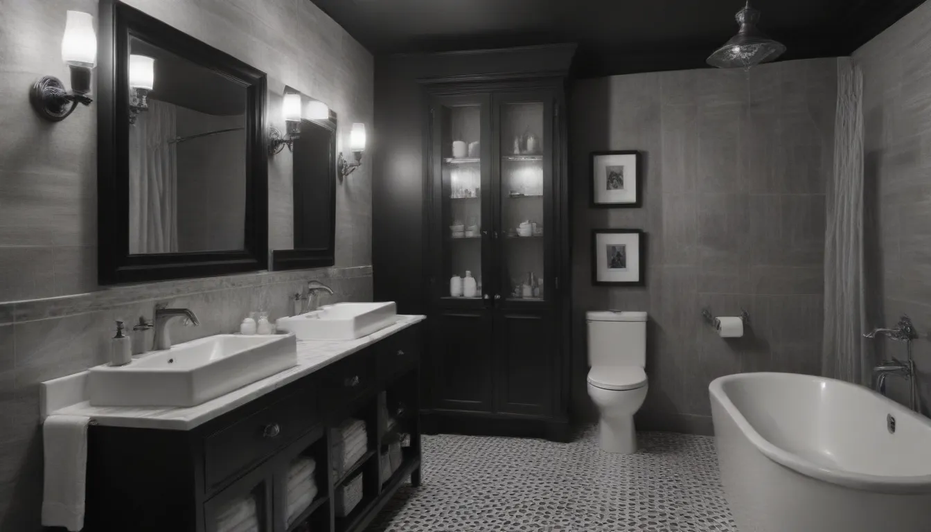 The Timeless Elegance of Black and White Bathrooms: A Comprehensive Guide