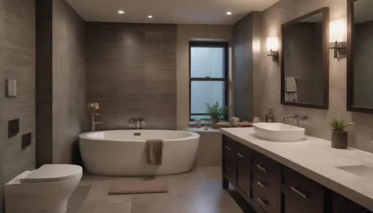 Maximizing Bathroom Space: A Comprehensive Guide to Toilet, Sink, and Counter Space