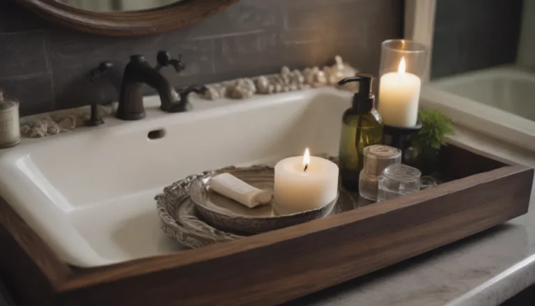 Elevate Your Bathroom Decor with Stylish Tray Ideas