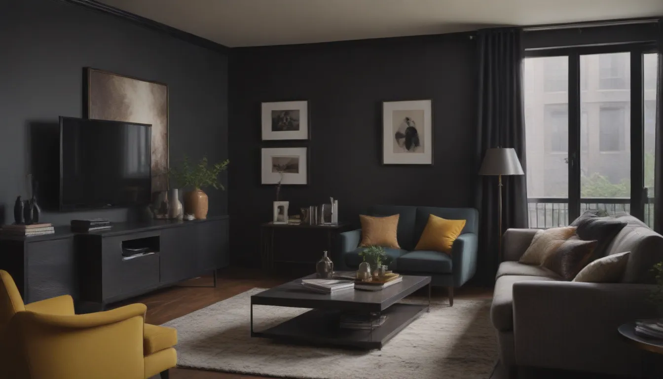 Embracing Black: Transform Your Living Room with Style