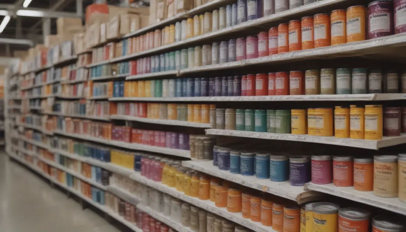 A Comprehensive Guide to Choosing Paint at Home Depot