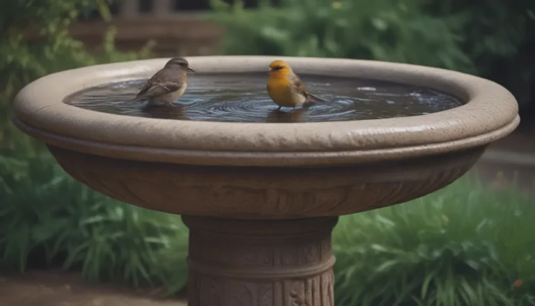 The Ultimate Guide to Bird Bath Placement