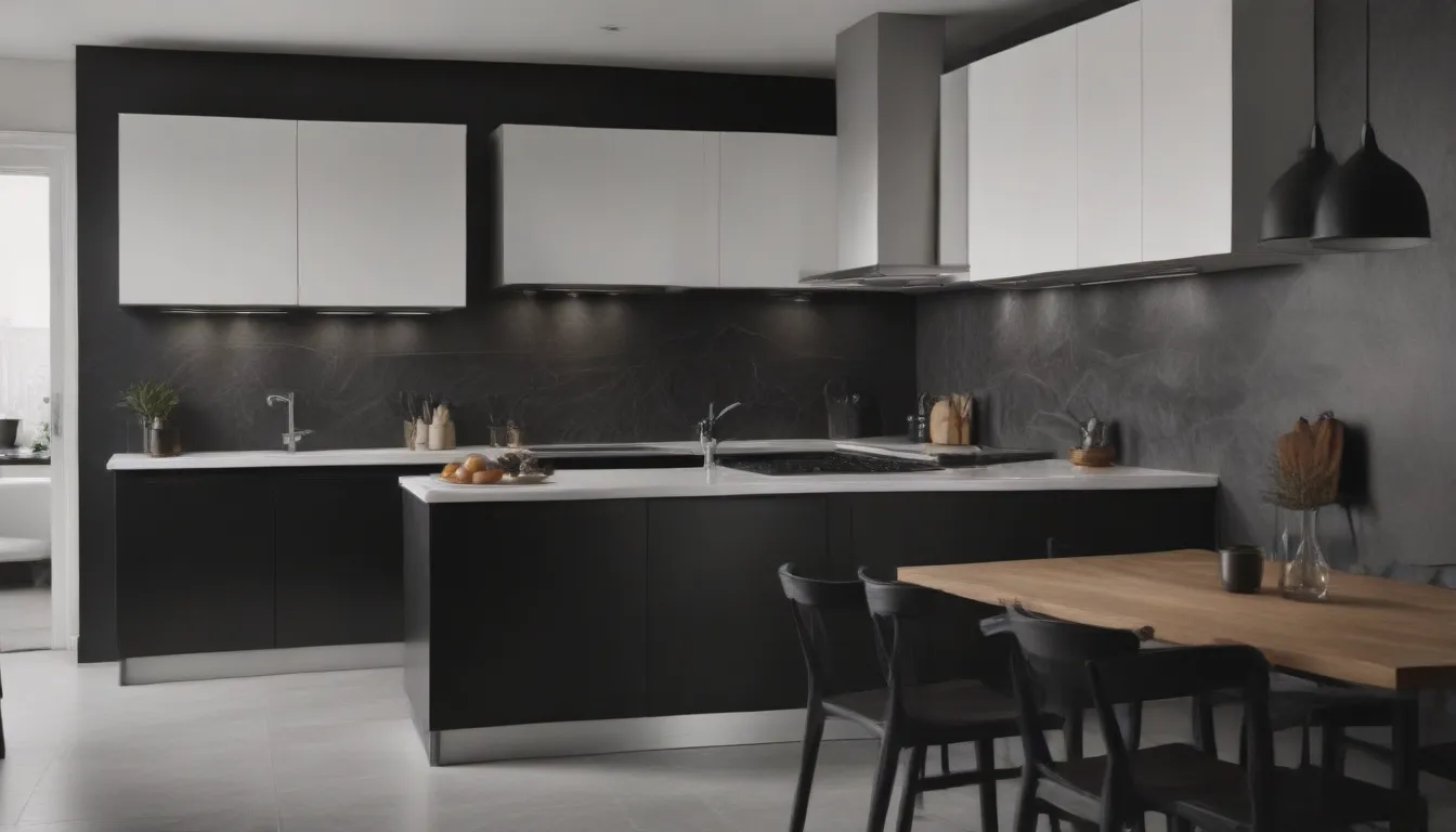 The Timeless Appeal of Black and White Kitchens