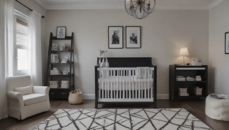 The Ultimate Guide to Designing a Black and White Nursery