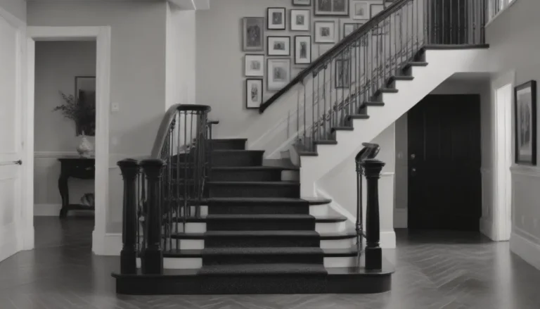 Elevate Your Home with 30 Stylish Black and White Stair Ideas