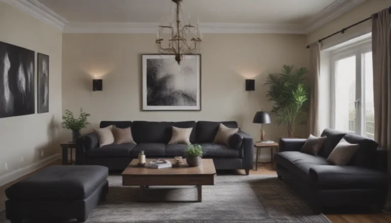 41 Living Room Ideas With Black Couches, From Neutral to Bold: An In-depth Look