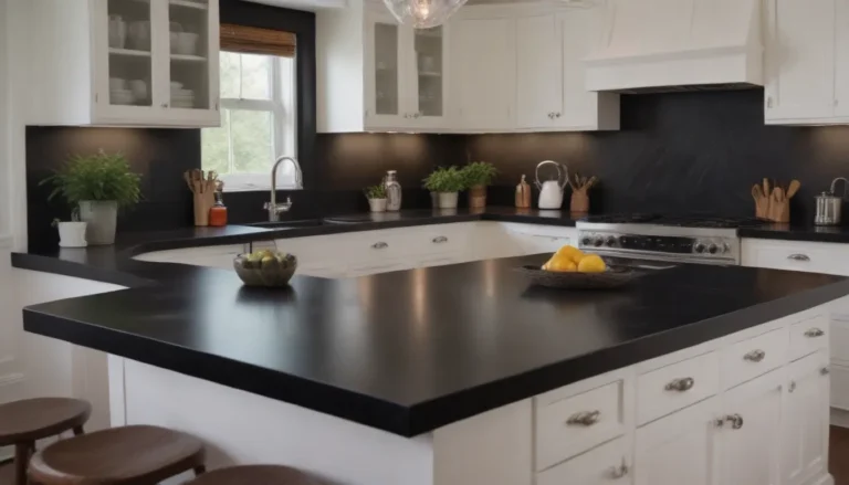 The Ultimate Guide to Black Kitchen Countertop Ideas: Transform Your Kitchen Space