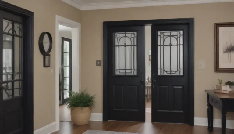 Elevate Your Home: 33 Inspiring Ways to Use Black Doors With White Trim