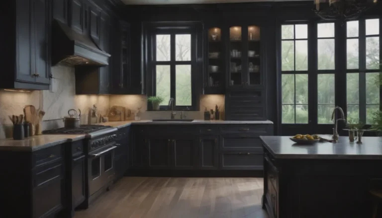 The Timeless Elegance of Black Kitchen Cabinets