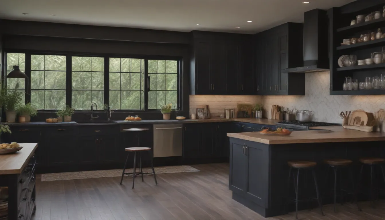 Embracing Black: 64 Kitchen Ideas to Elevate Your Home