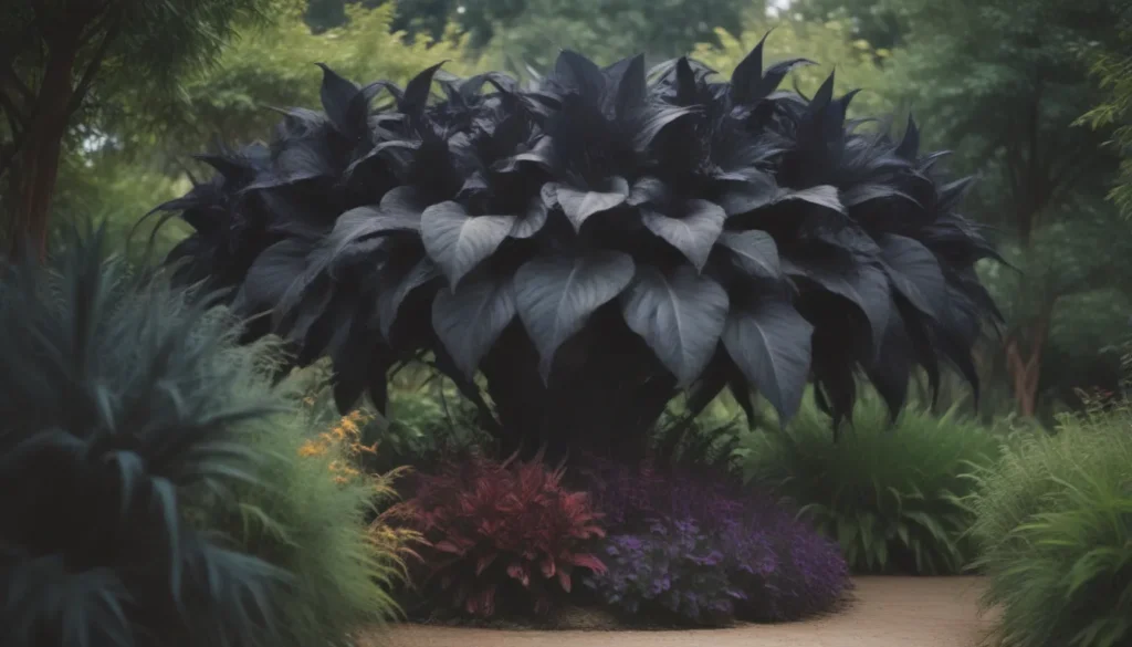 Add Drama to Your Garden with Black Plants