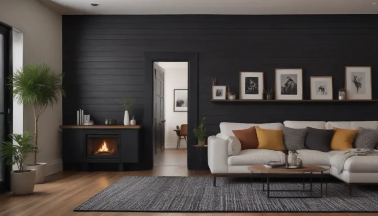 Elevate Your Space with 20 Stunning Black Shiplap Wall Ideas