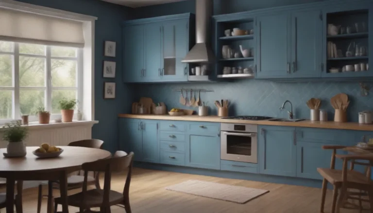 Tips for Designing a Relaxing Blue Kitchen Space