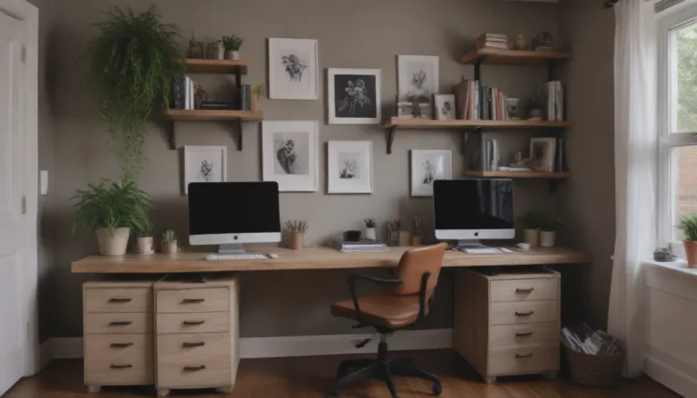 Transforming Your Home Office on a Budget: 21 Creative Ideas for a Stylish Workspace