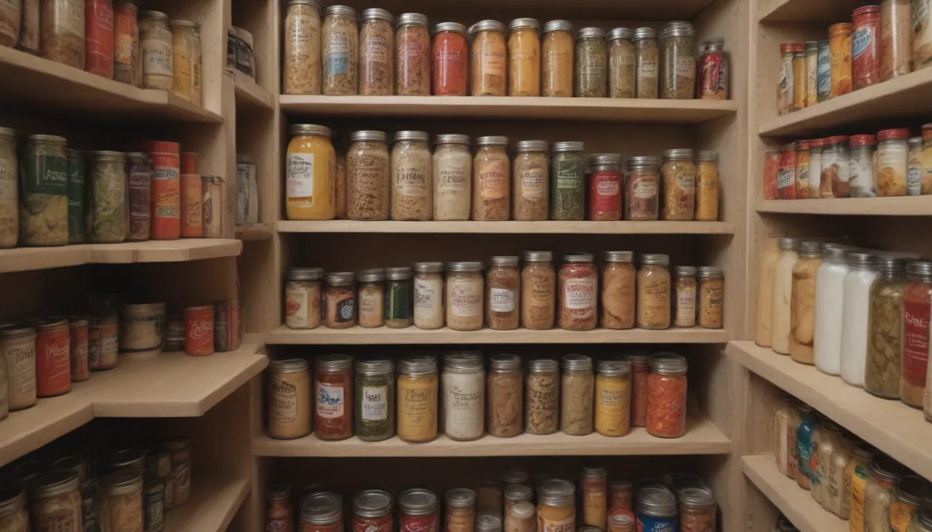 Maximizing Your Kitchen Pantry Space: 18 Innovative Canned Food Storage Ideas