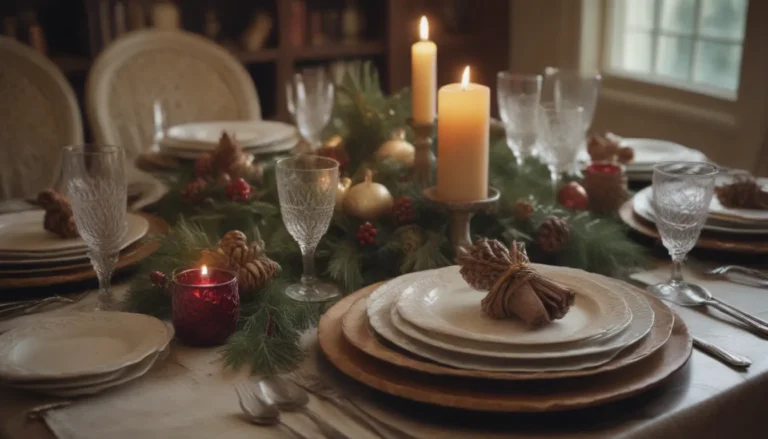 Create the Perfect Christmas Table Setting: 56 Festive Ideas for Holiday Cheer