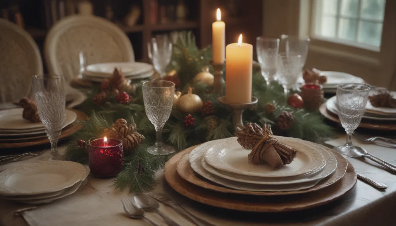 Create the Perfect Christmas Table Setting: 56 Festive Ideas for Holiday Cheer