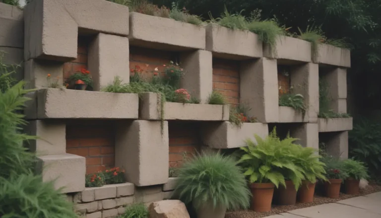 Transform Your Garden with Creative Cinder Block Projects