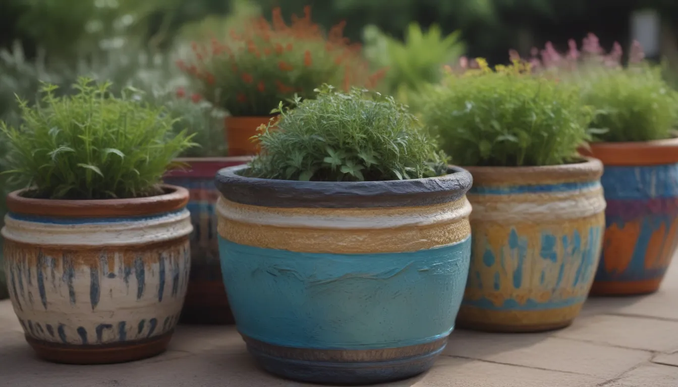 Transform Your Garden with 38 Creative Painted Pot Ideas