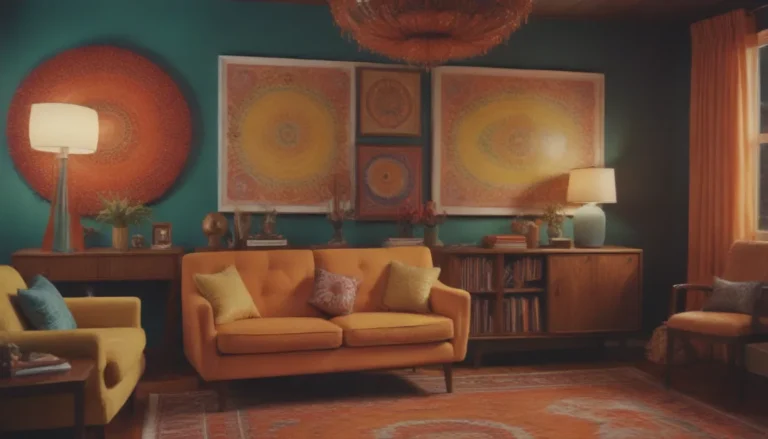 Embrace the Groovy ’70s Style: Decorating with Vibrant Colors