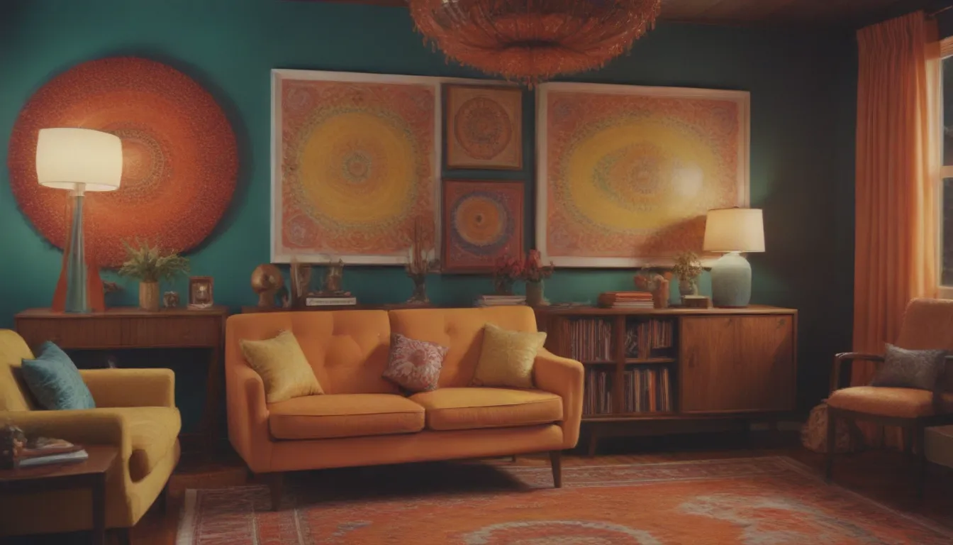 Embrace the Groovy '70s Style: Decorating with Vibrant Colors