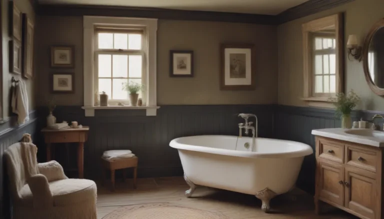 Embrace the Charm of Country Bathroom Design: 30 Ideas to Transform Your Space