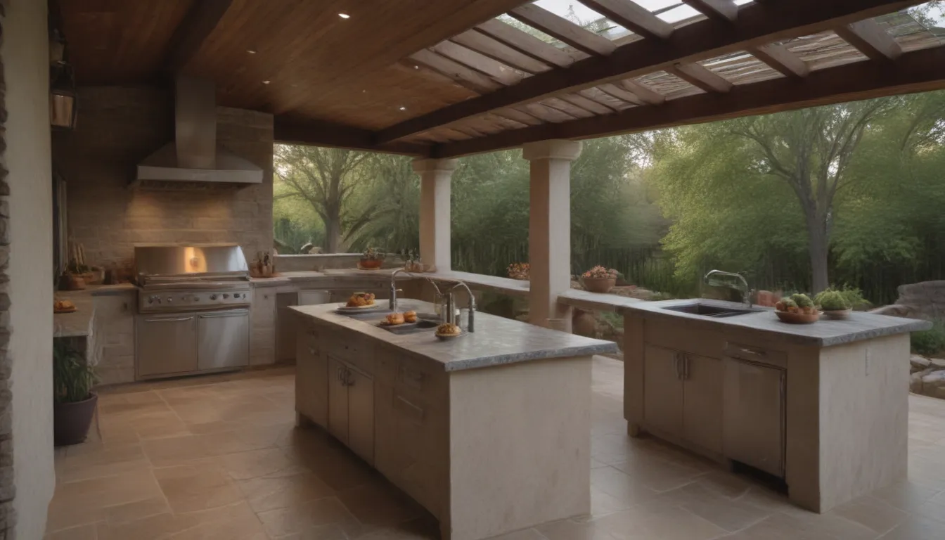 Elevate Your Outdoor Cooking Experience with Covered Kitchen Areas