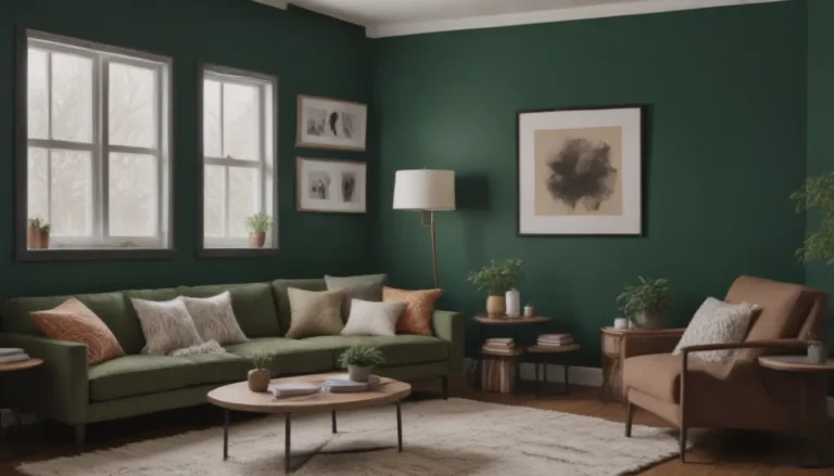 Dark Green Accent Walls: How to Create a Moody Ambiance