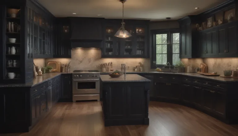 The Timeless Elegance of Dark Kitchen Cabinets