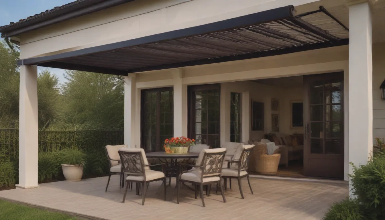 Transforming Your Outdoor Space with 20 Stylish Deck Awning Ideas