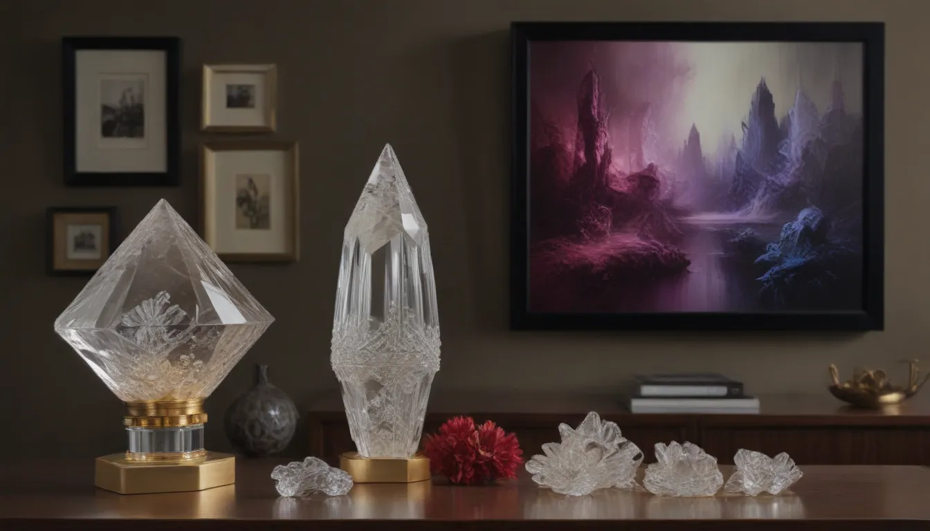 Elevate Your Home Decor with Stunning Crystal Displays