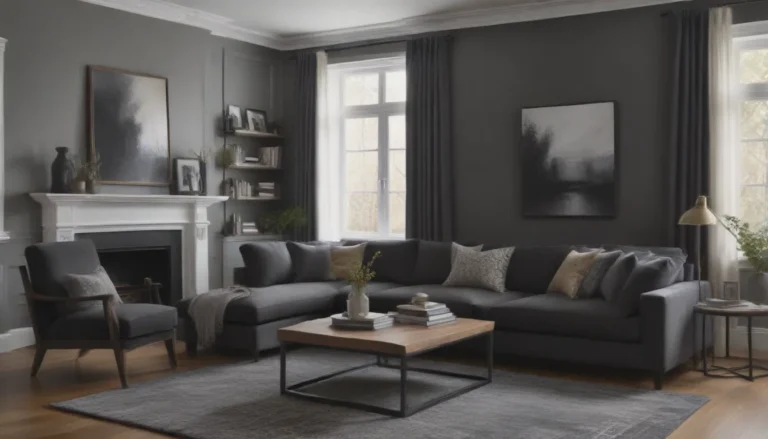 How to Elevate Your Space with Charcoal Gray Decor: A Comprehensive Guide