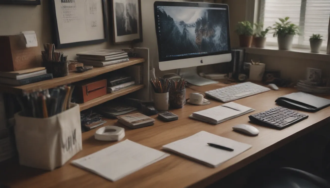 Organizing Your Desk for Maximum Productivity: 40 Tips and Ideas for a Clearer Mind