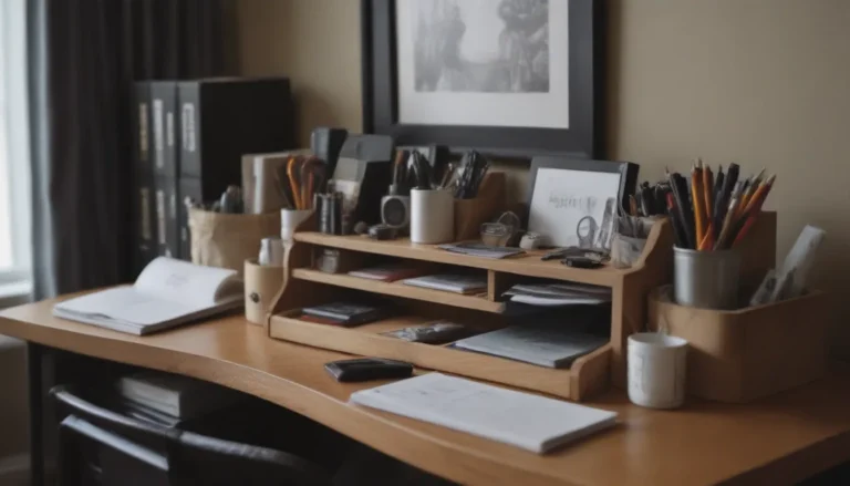 Transform Your Workspace: 30 Desk Organizer Ideas to Help You Stay Tidy and Focused