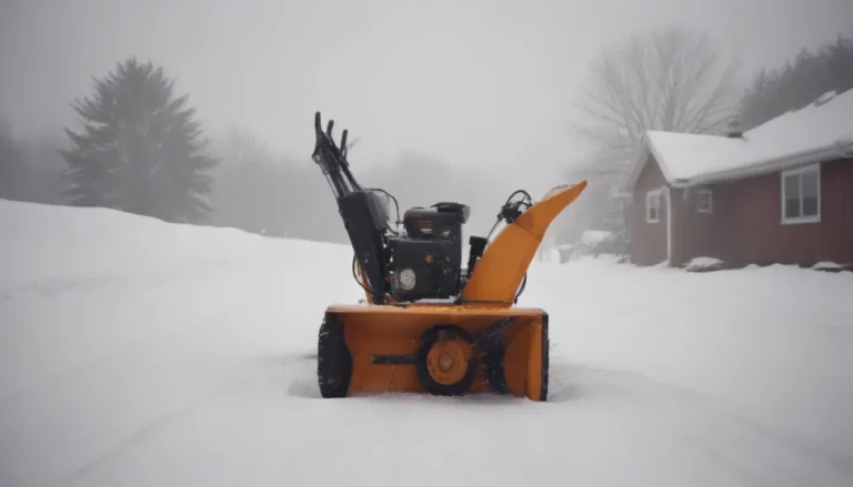 Single-Stage Snow Blower vs Two-Stage: Which One is Right for You?