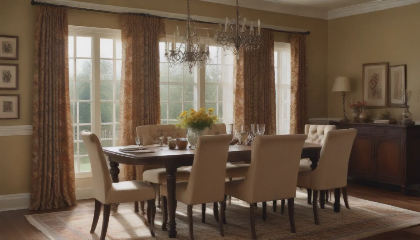 Transform Your Dining Room with the Perfect Curtains