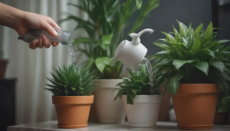 The Ultimate Guide to Watering Your Houseplants: Distilled Water vs Tap Water