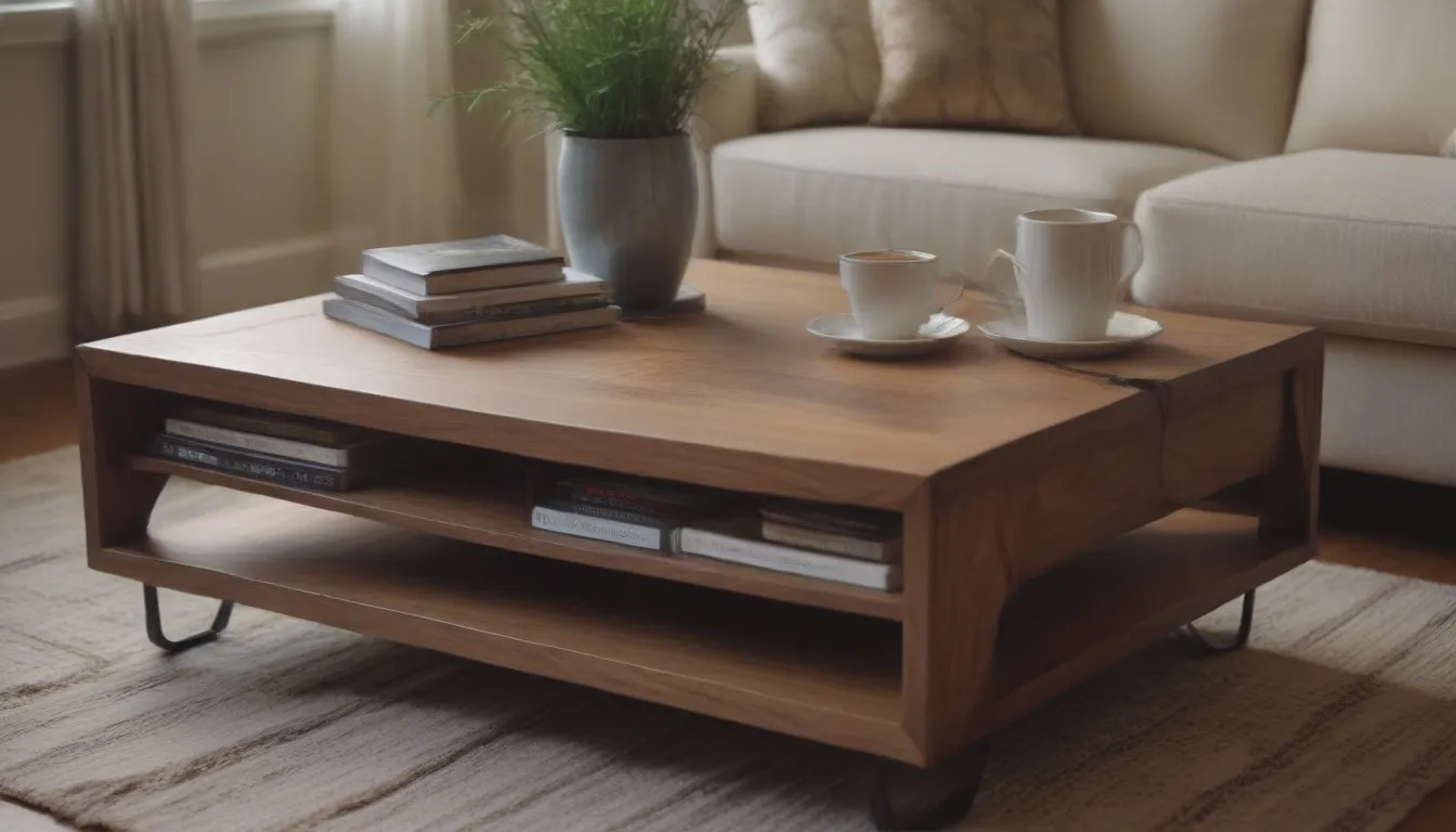 Elevate Your Living Space with 18 Stylish DIY Coffee Tables Suitable for Any Space