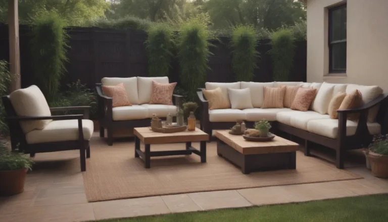 Transform Your Outdoor Space with These 23 DIY Patio Furniture Plans