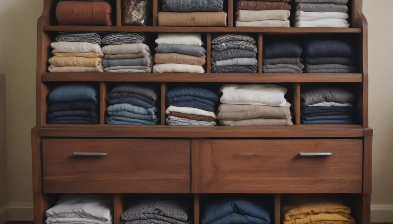 The Ultimate Guide to Dresser Organization: 10 Tips to Keep Your Clothes Neat and Tidy