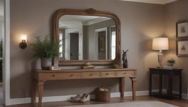 Enhance Your Entryway: 50 Inspiring Mirror Ideas to Transform Your Space