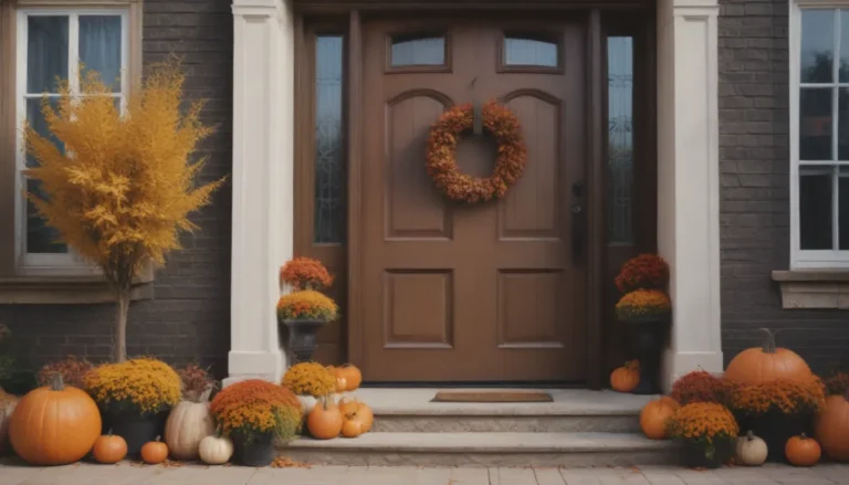 Tips and Tricks for Creating a Stunning Fall Entryway Decor