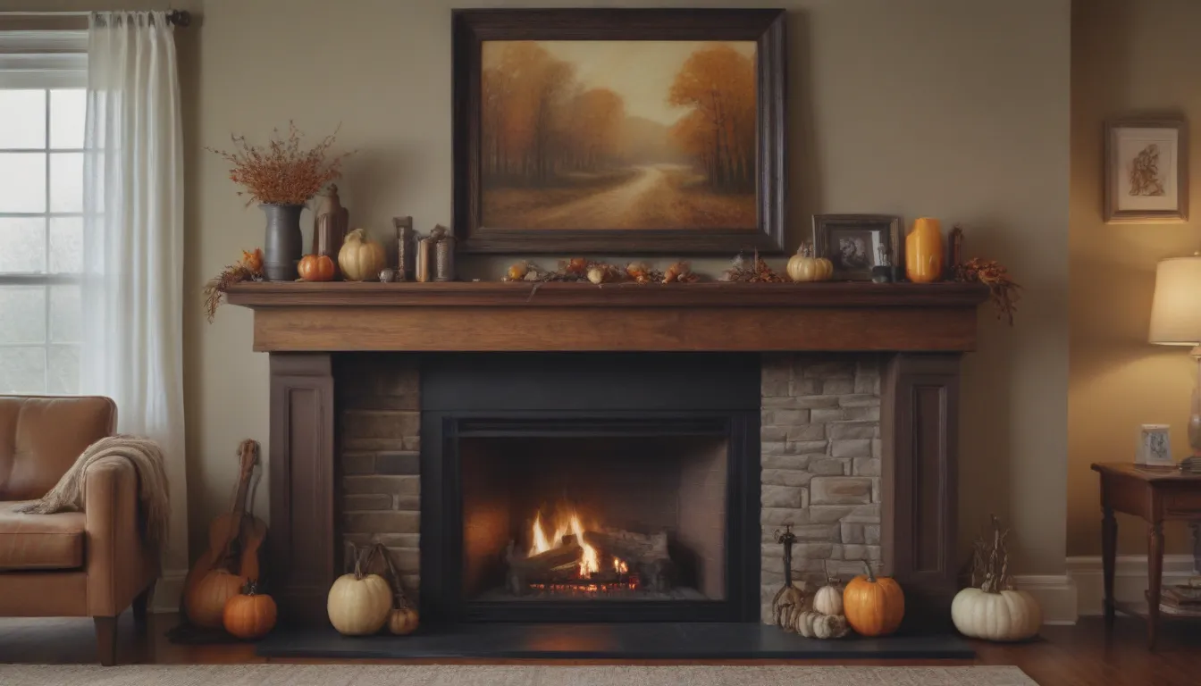 Transform Your Fireplace Mantel With These 28 Fall Mantel Decorating Ideas